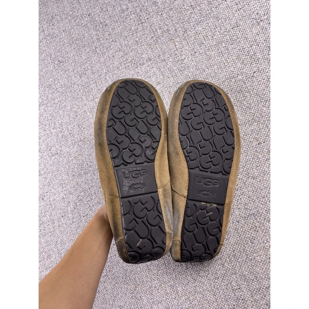 UGG Men's Ascot Slipper Chestnut Suede 1101110 Authentic Sz 12